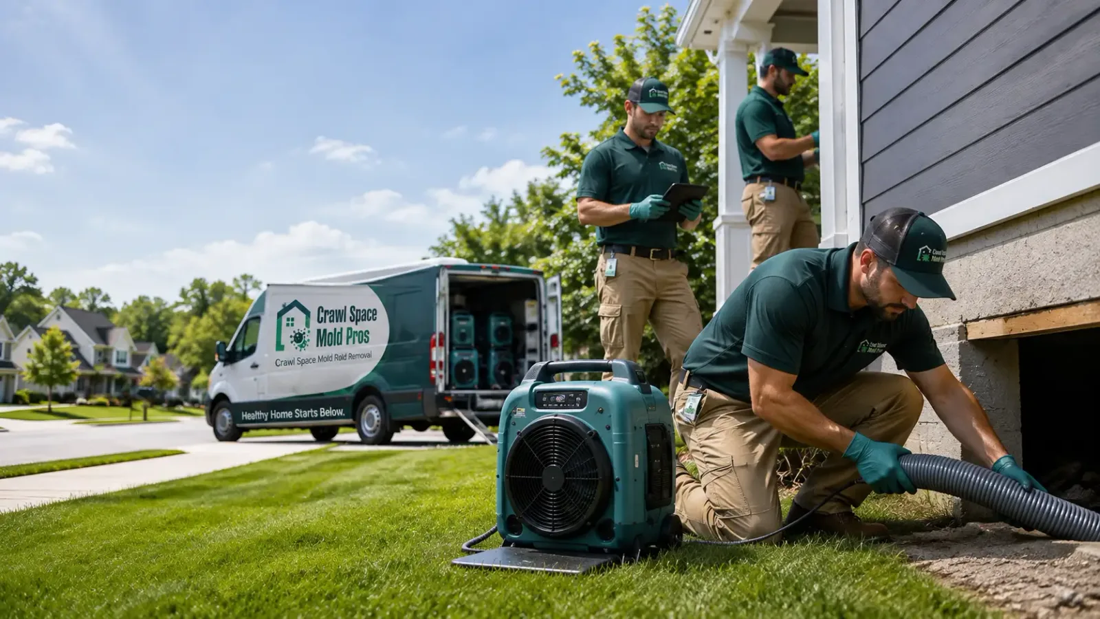 Crawl Space Mold Removal in Essington, PA